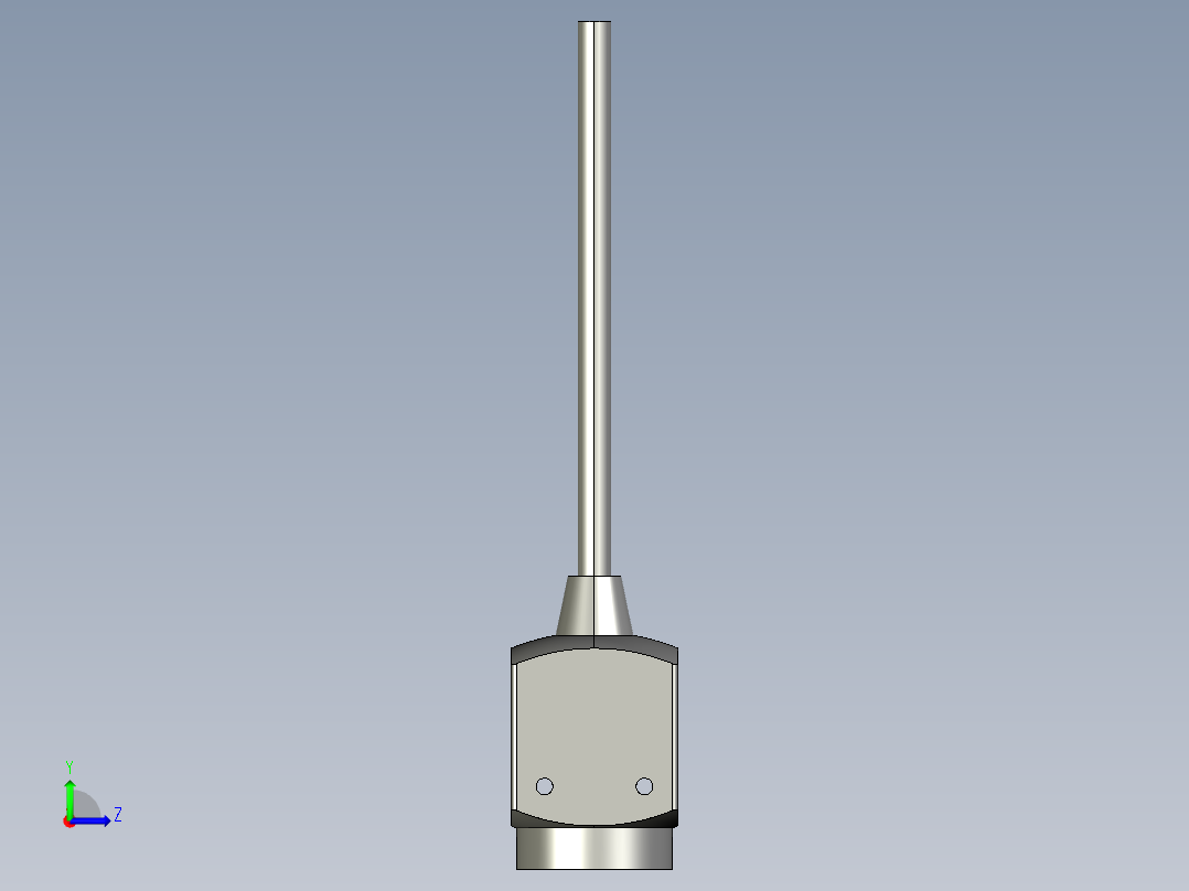 基恩士CV-070camera_kc图纸模型左视图