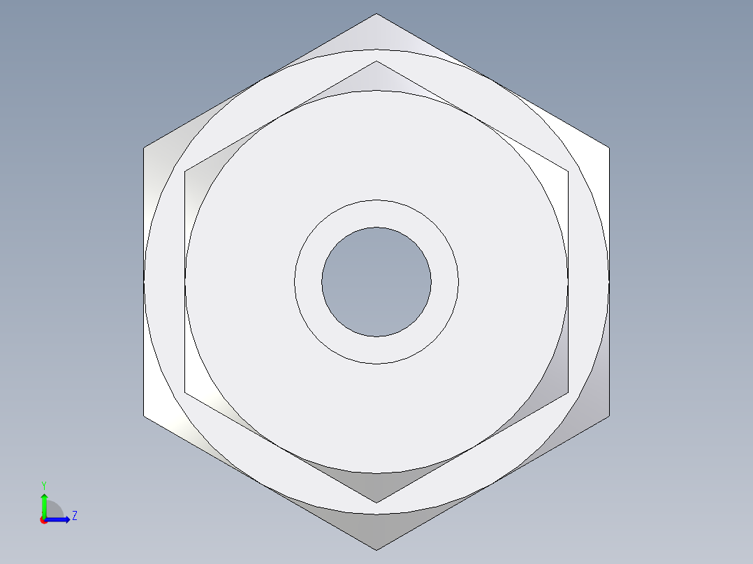 卡套式工业通用硬管接头EO_Bulkhead_union_SV06LCF左视图