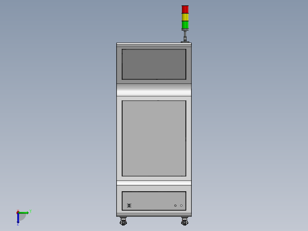 操作控制台A2后视图
