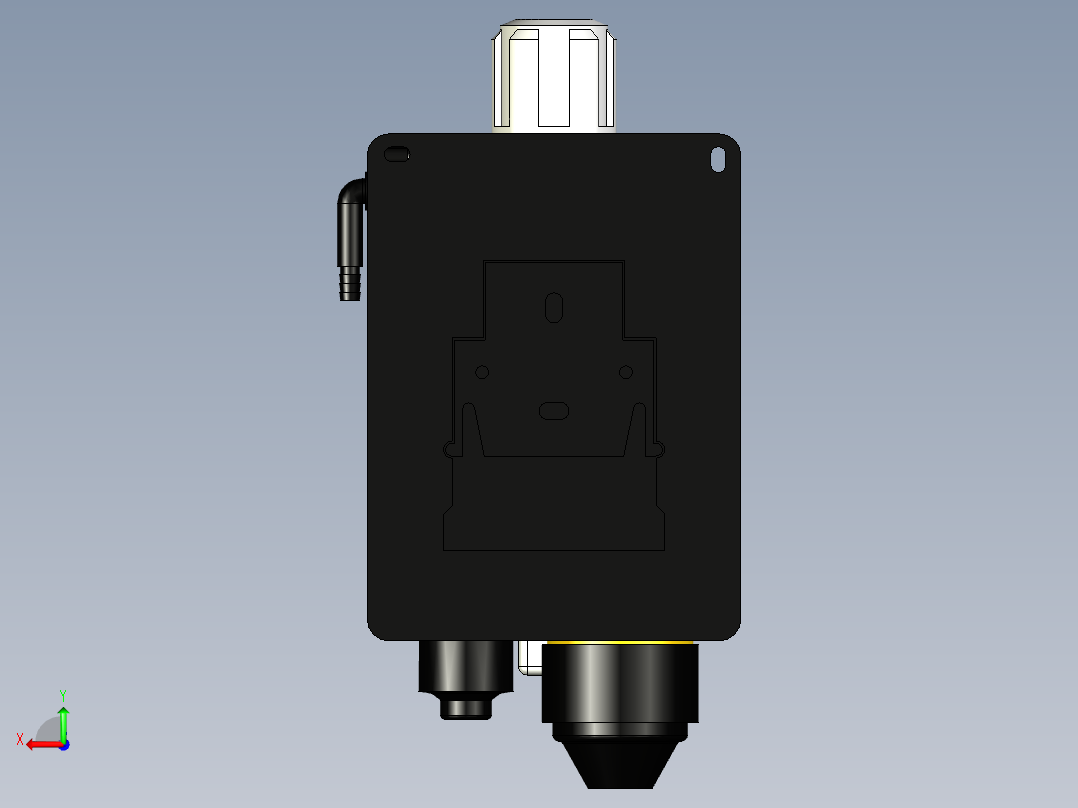 计量泵OLIMPIA低流量后视图