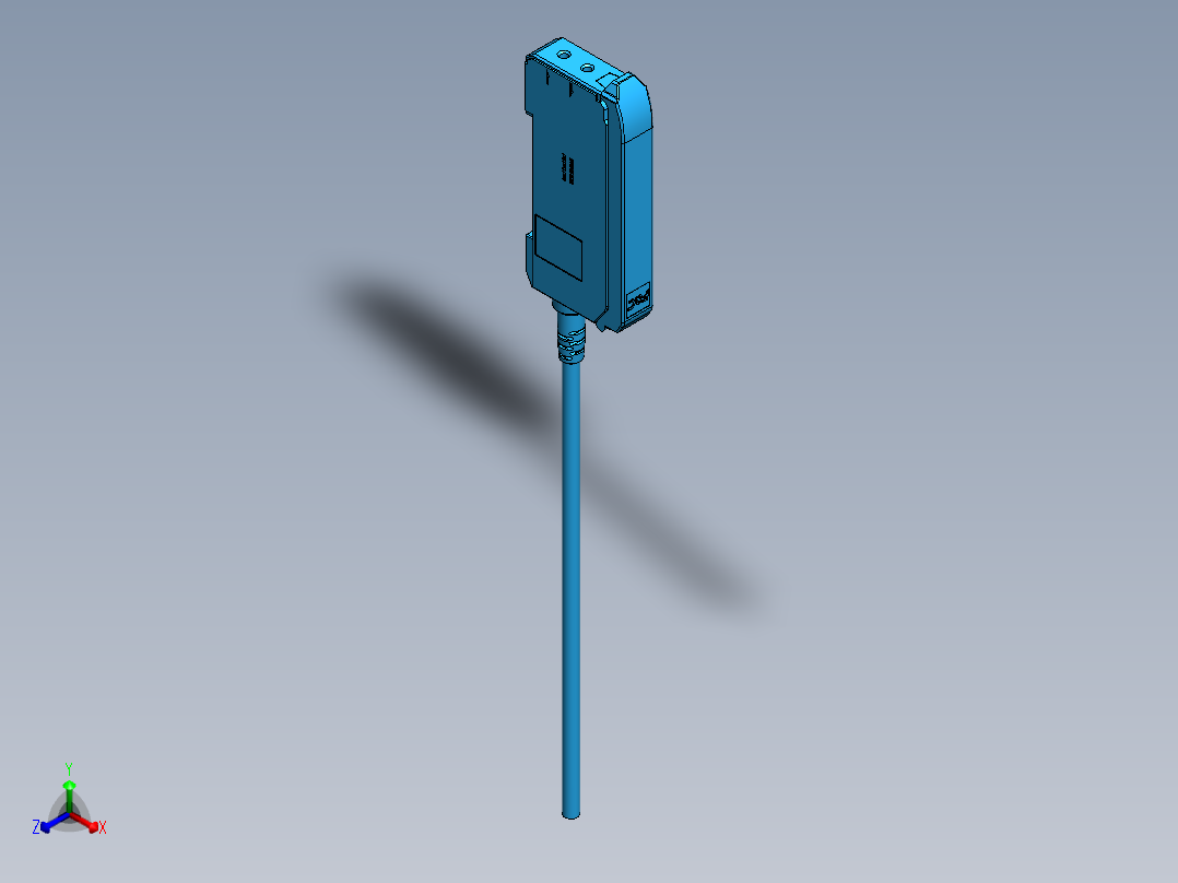 FF-403 光纤放大器正等轴测图