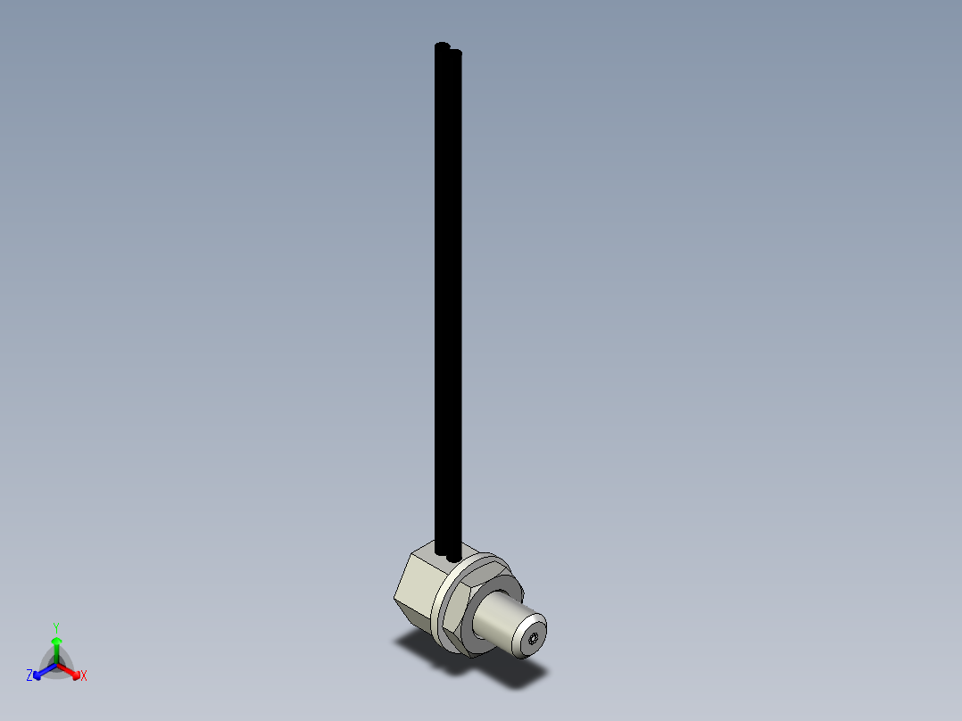 直角光纤_漫反射型FR-Y31主视图