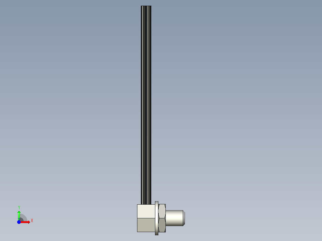 直角光纤_漫反射型FR-Y31前视图