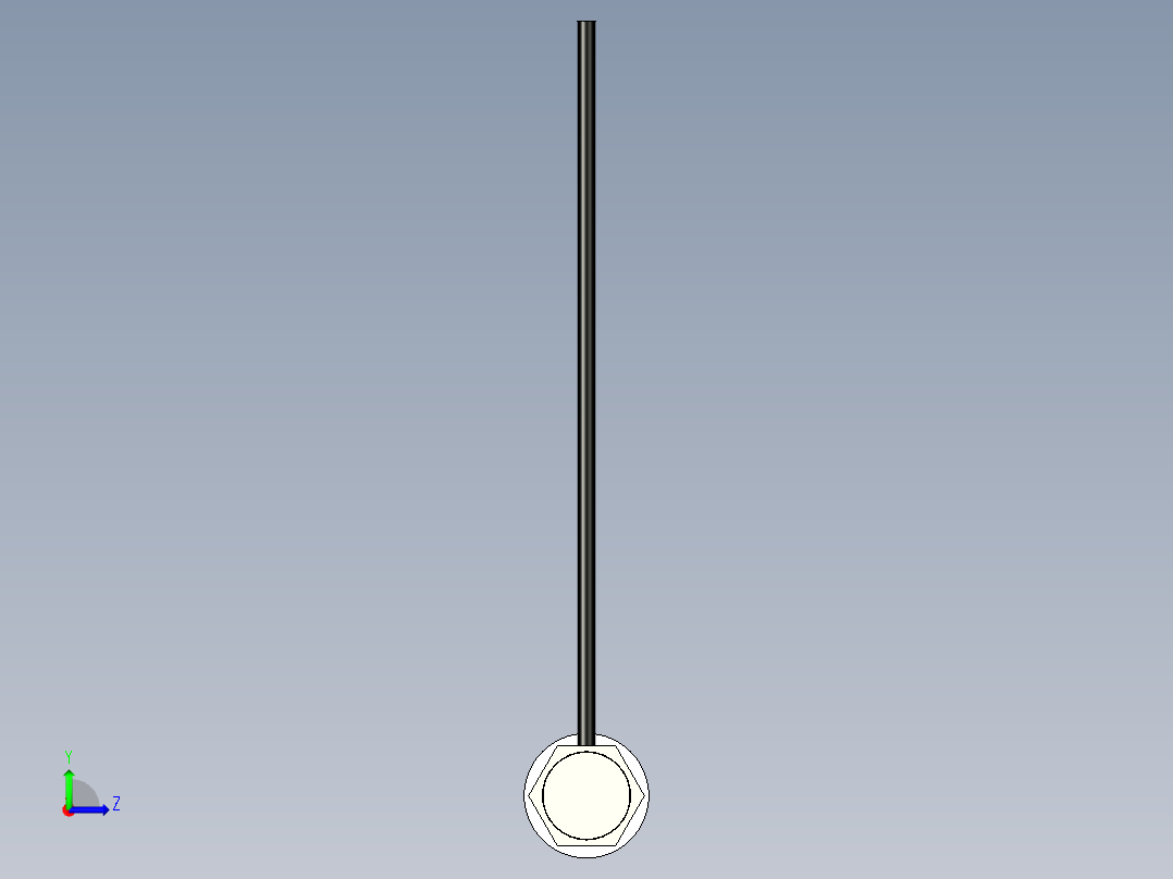 直角光纤_漫反射型FR-Y31左视图