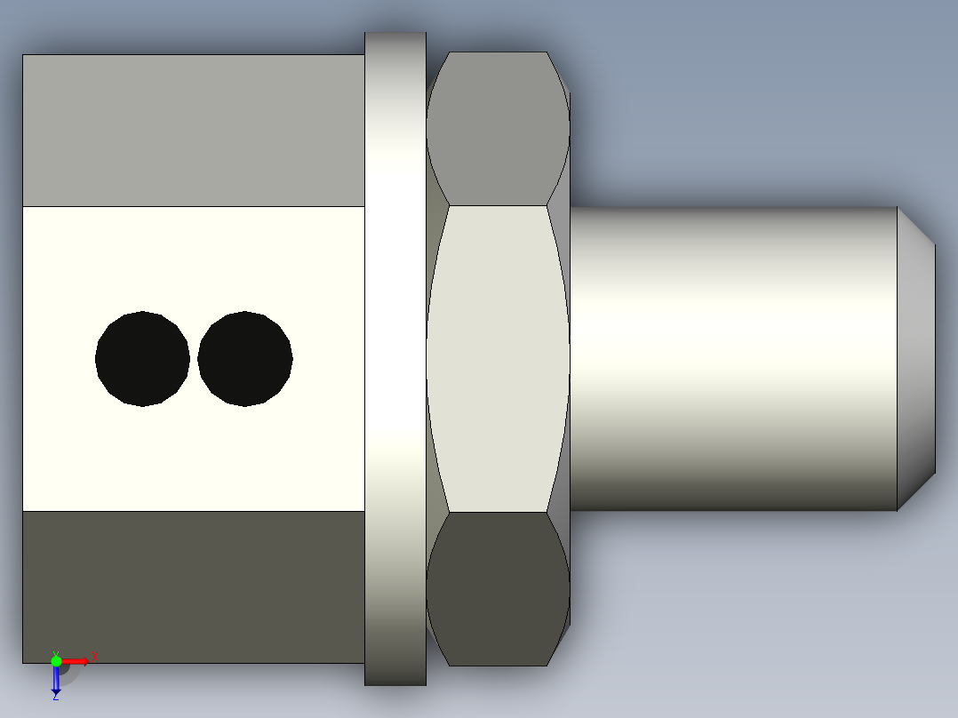 直角光纤_漫反射型FR-Y31俯视图