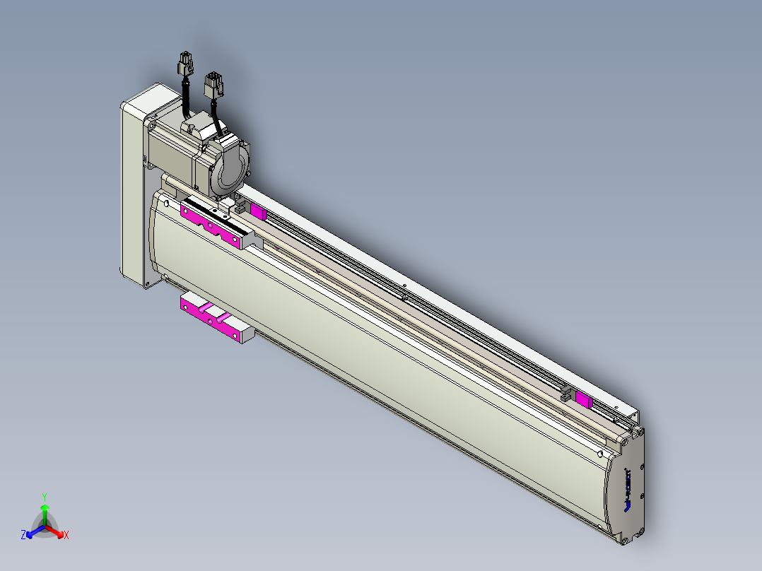 威洛博QF13-Lxx-C-S480-BR-ZP40-C3正等轴测图