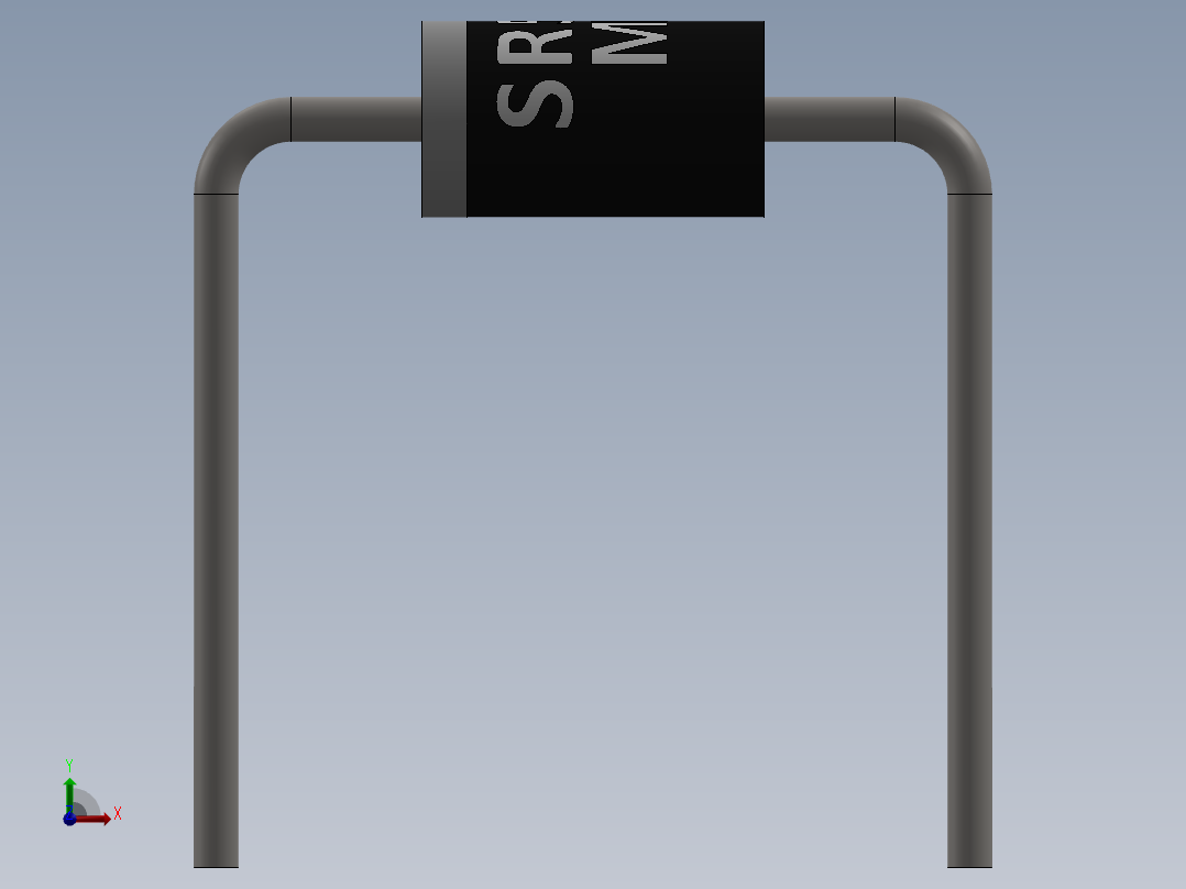 电容器 二极管 电阻器-Schottky Diode SR560前视图