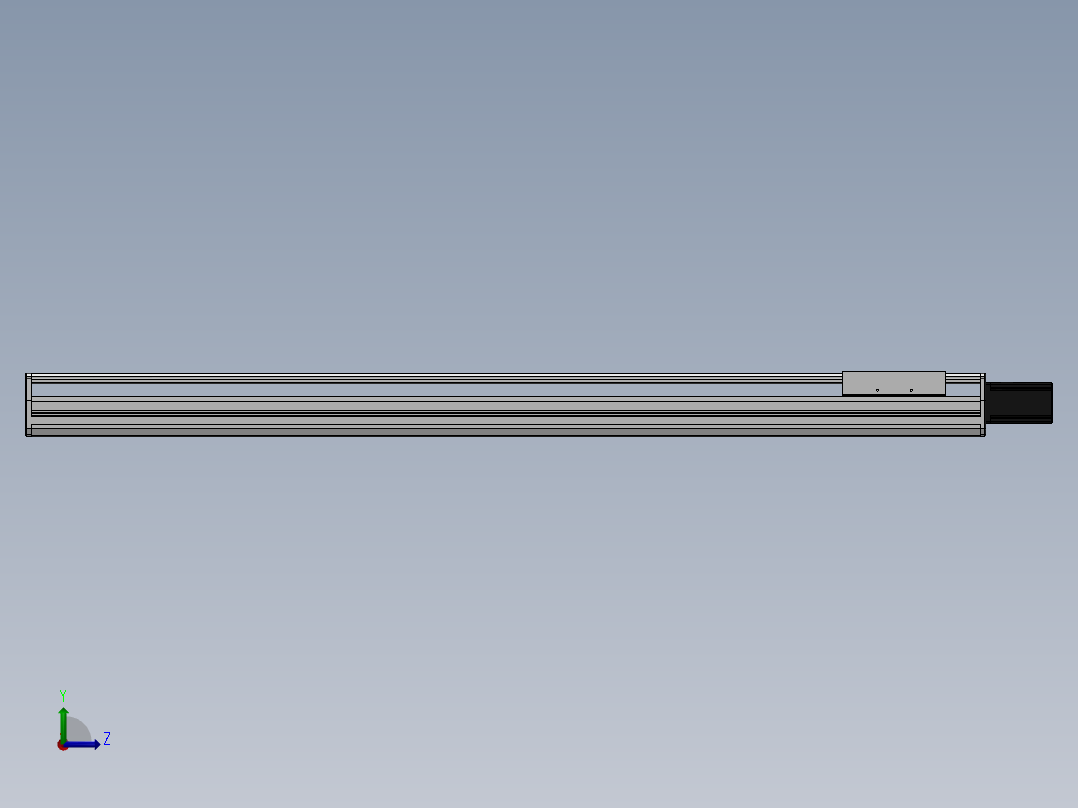 精密模组MY170-T10-1150L-BC-P40B-C4-C左视图