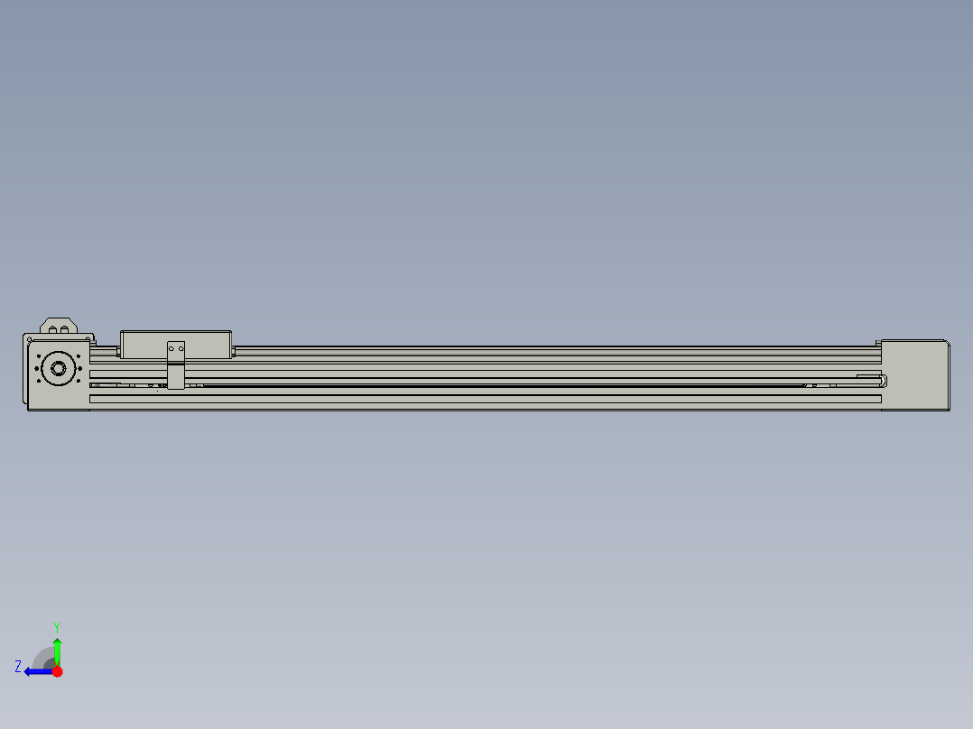 威洛博直线电机模组EB4-L80-S500-R-57-MS3右视图