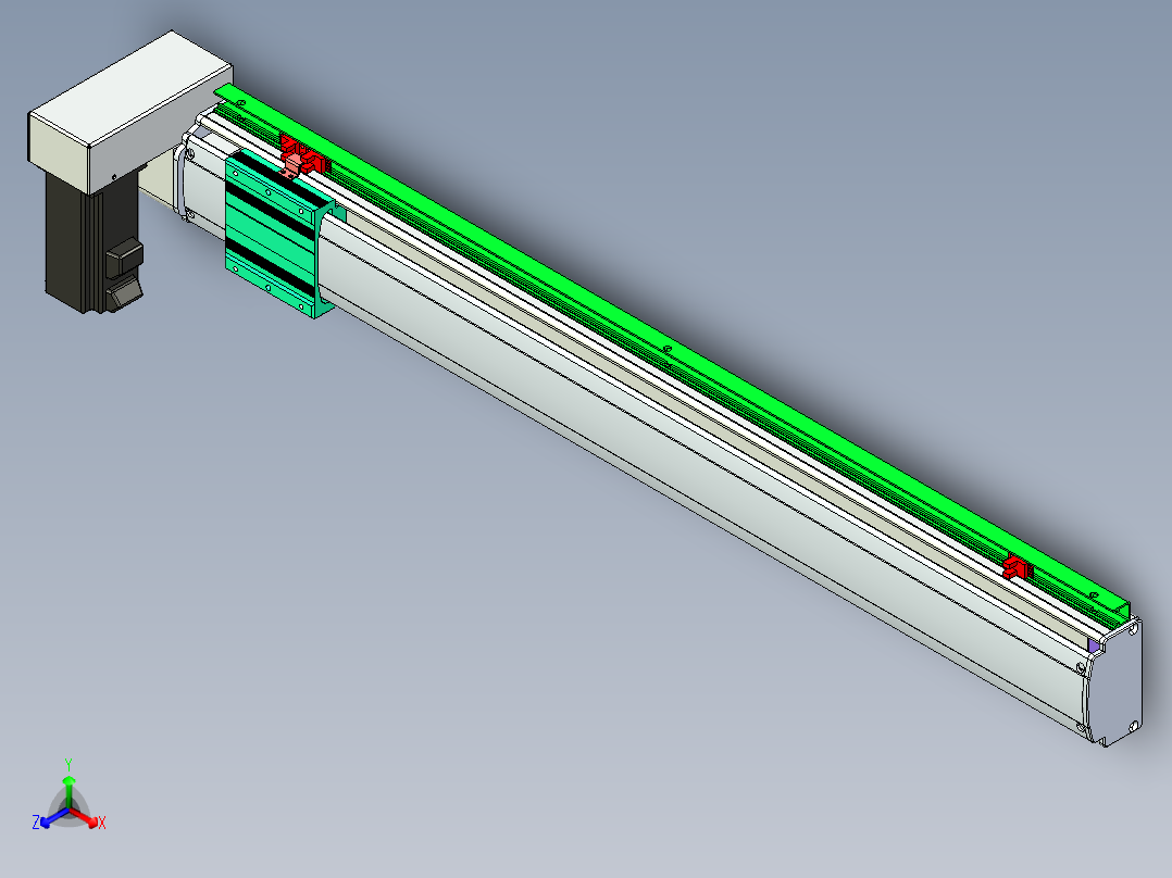 威洛博VBF10-L45-S750-BRU-P40-C4正等轴测图