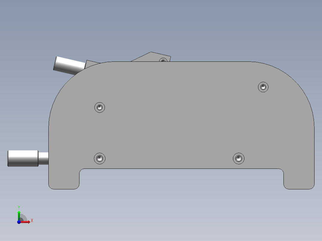板件柔韧性测试机sw2019可编辑前视图