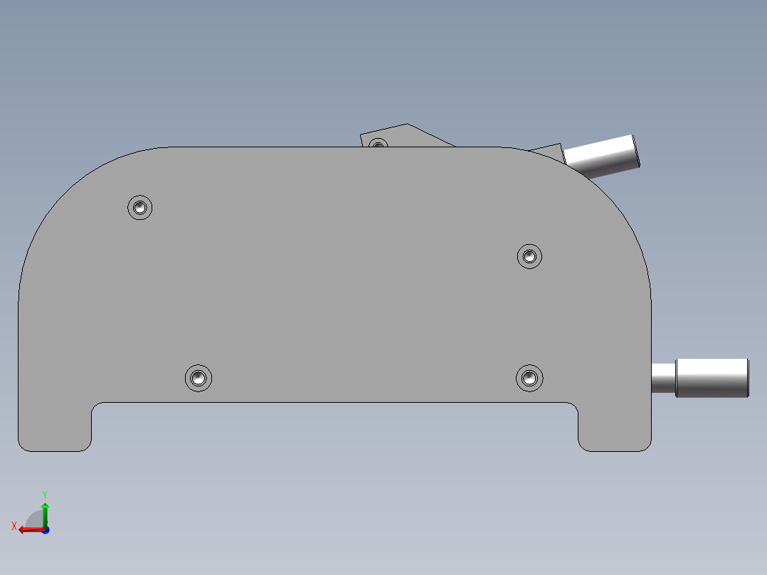 板件柔韧性测试机sw2019可编辑后视图