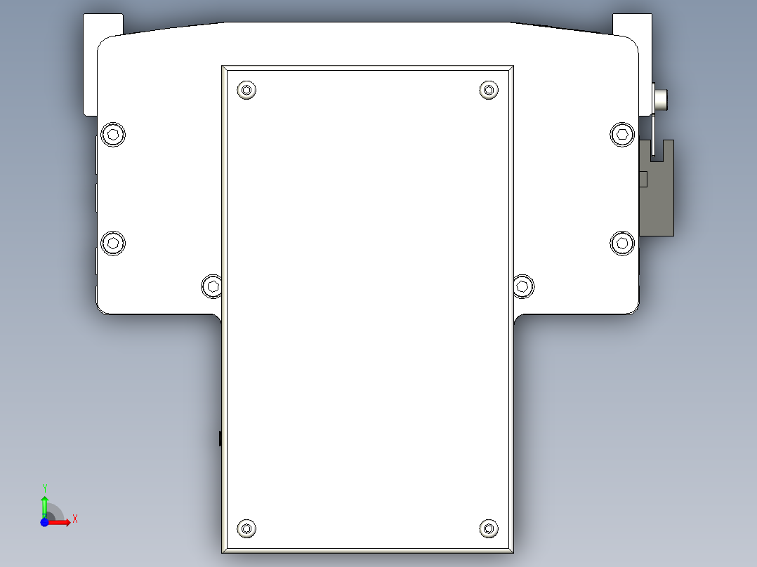 Toyo东佑达直线模组-ETH22-250-BM-400W前视图