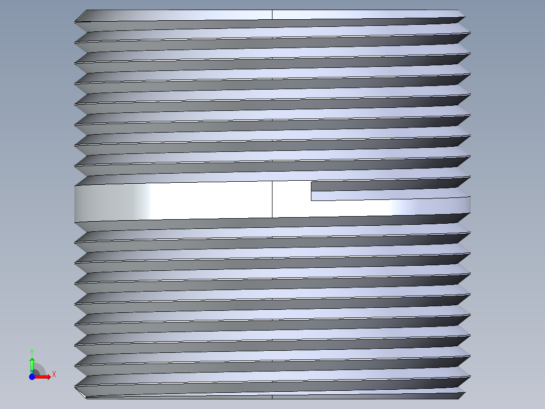 聚氯乙烯配件33-Sch80_Nipple_MPTxMPT_861-170_1.25in x Close前视图