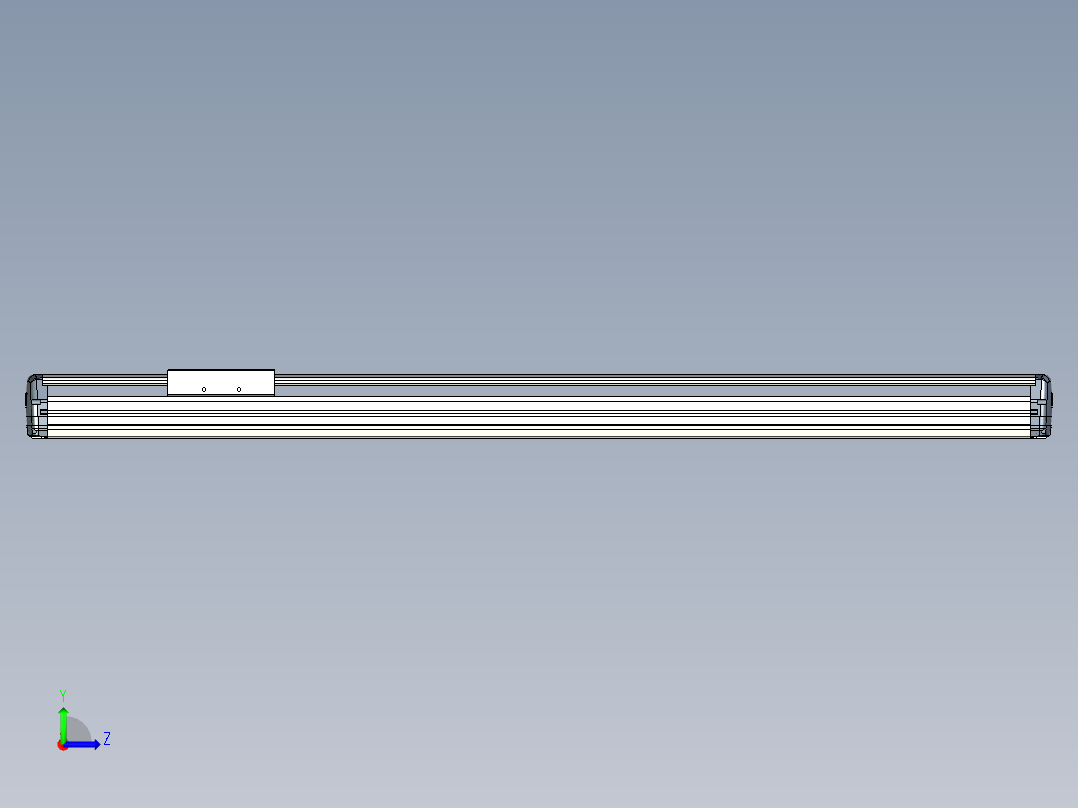 Toyo东佑达直线模组-ETH17-1050-M-A2組合左视图