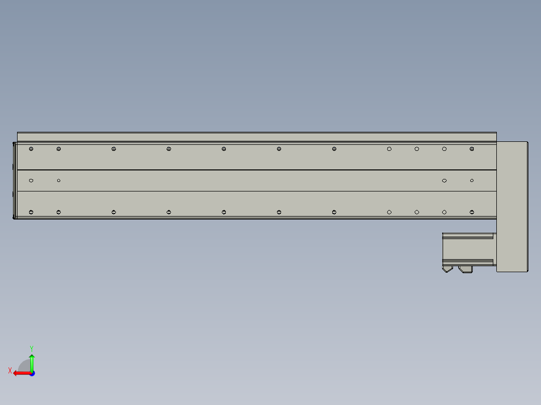 威洛博VF14-S600-BL后视图