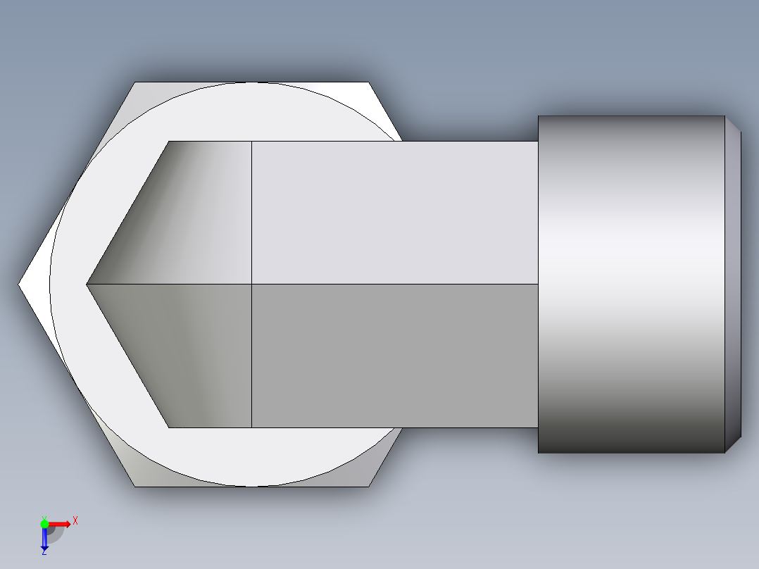 卡套式工业通用硬管接头EO_Swivel_nut_elbow_EW12SOMD71俯视图