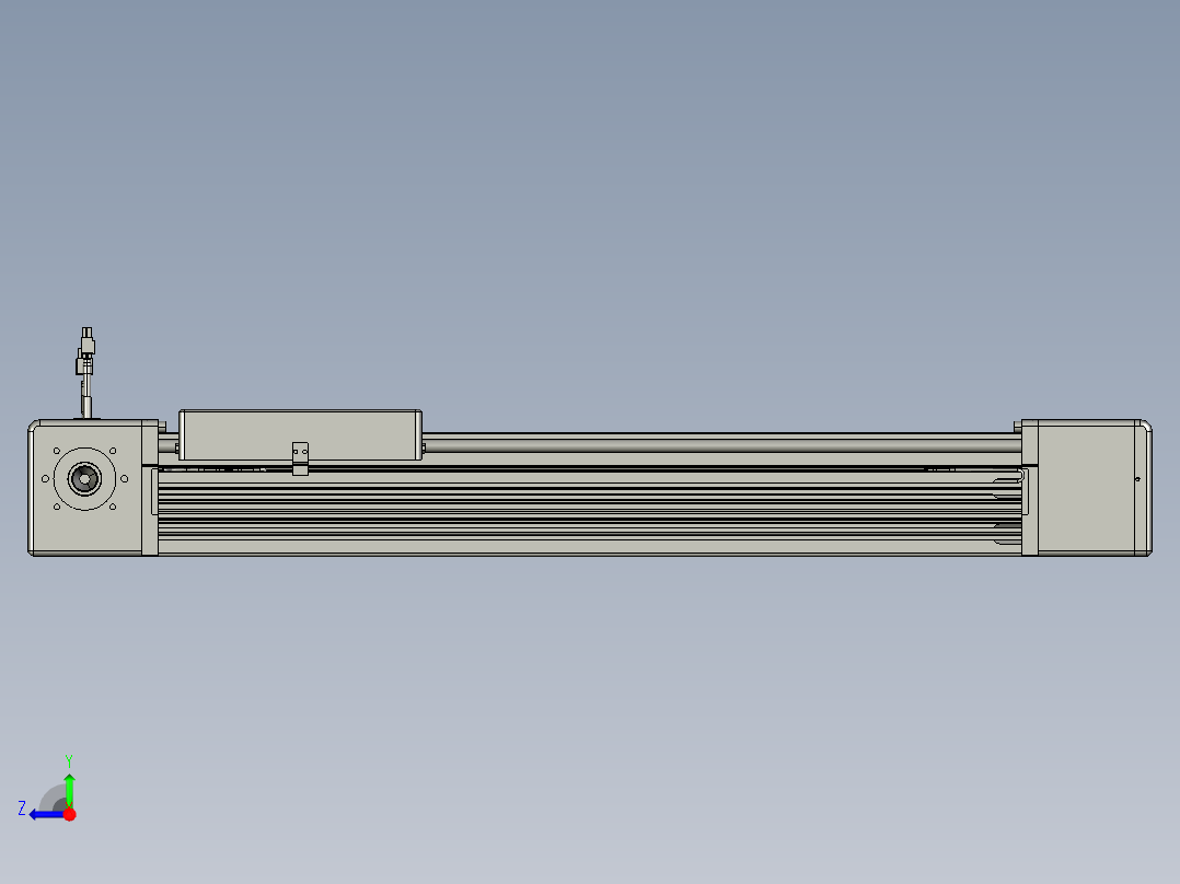 威洛博直线电机模组EB16-L208-S500-R-ZP75-MS3-5K右视图