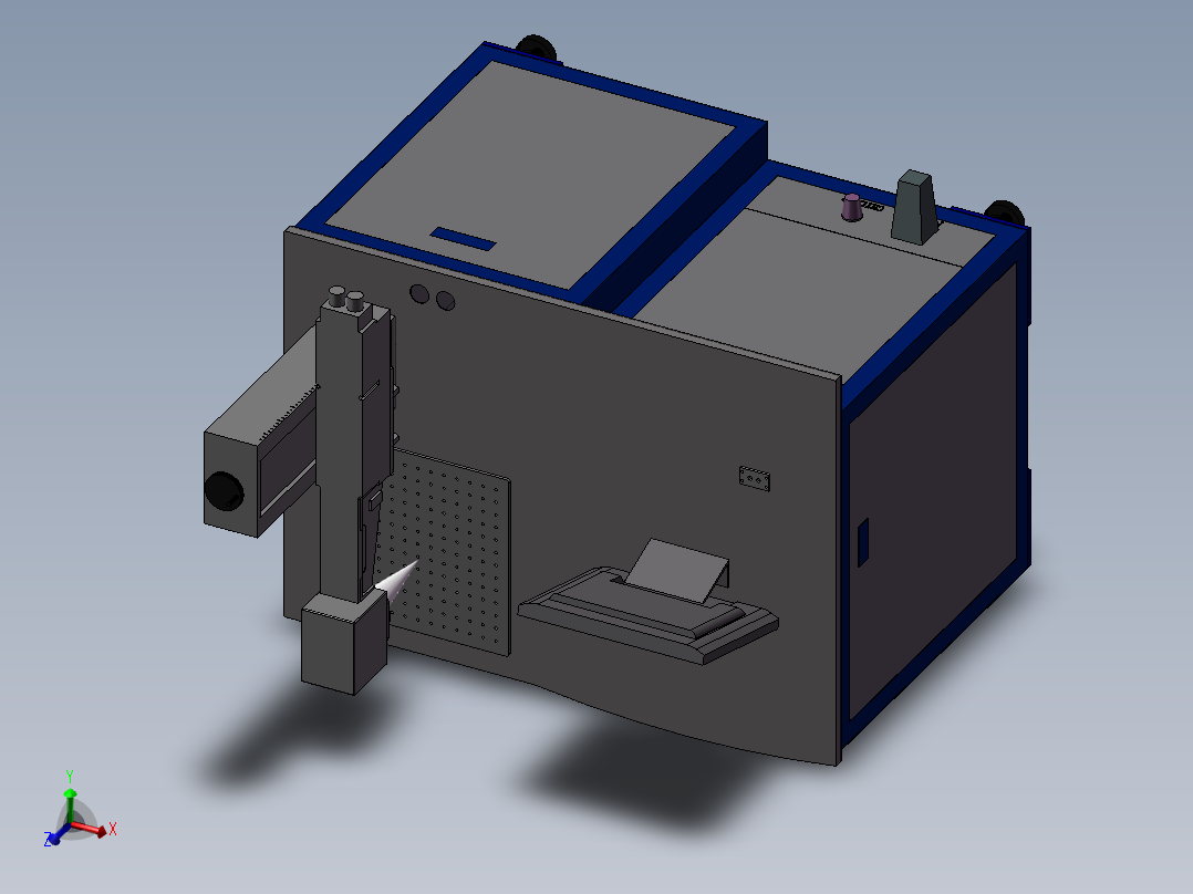 EP-12打标机主视图