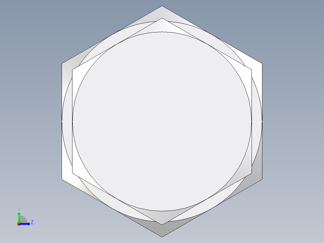 卡套式工业通用硬管接头EO_Blanking_plug_for_tube_ends_ROV10ZLCF左视图