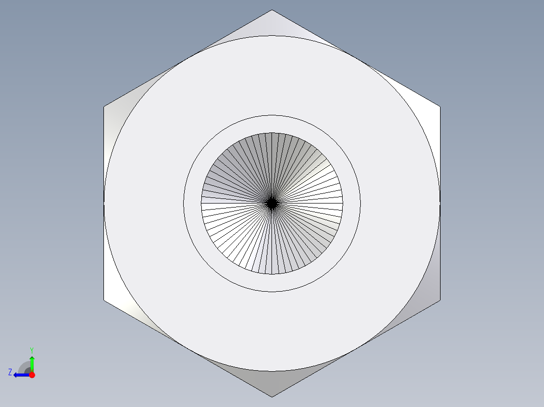 卡套式工业通用硬管接头EO_Blanking_plug_for_tube_ends_ROV10ZLCF右视图