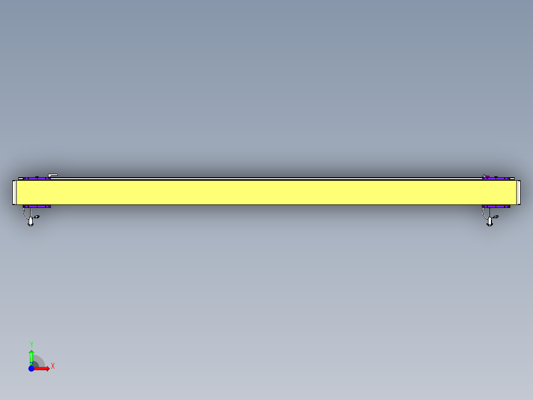 威洛博VL系列直线电机模组-2VL14S2-S2450前视图