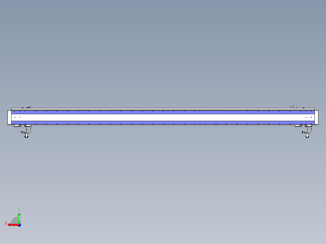 威洛博VL系列直线电机模组-2VL14S2-S2450后视图
