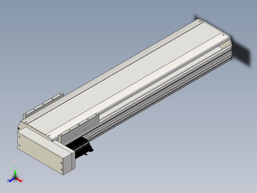 Toyo东佑达直线模组-ETH22-750-BL-400W正等轴测图