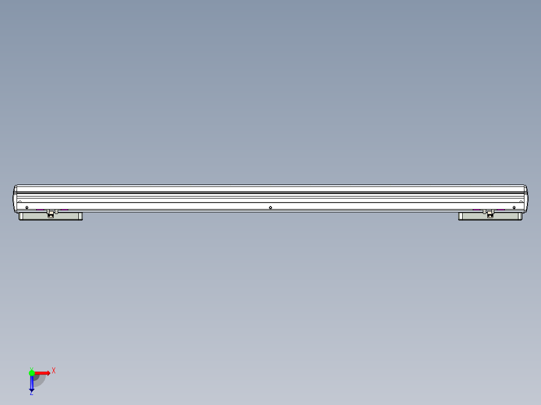 威洛博LC系列3d模型模组2LC14S1Y-S900俯视图
