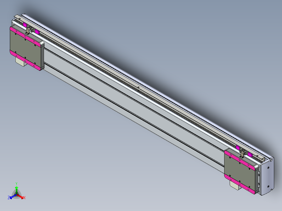 威洛博LC系列3d模型模组2LC14S1Y-S900正等轴测图