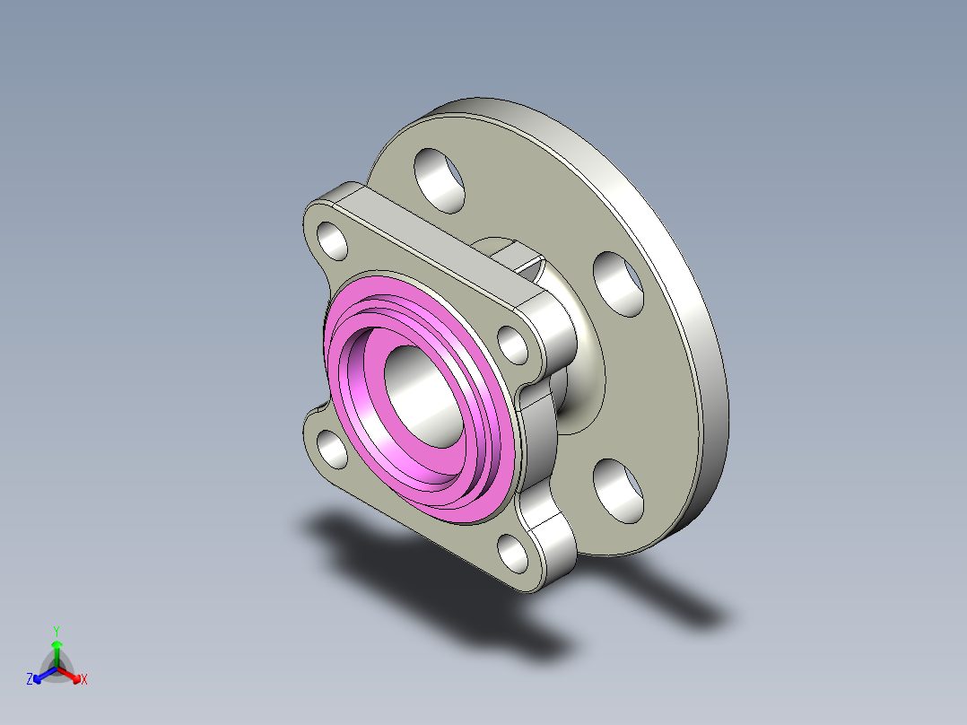 管道手动球阀-水管开关阀-手动阀门User Library-MD52C150DN25-2_MD52C150DN25.FCP主视图