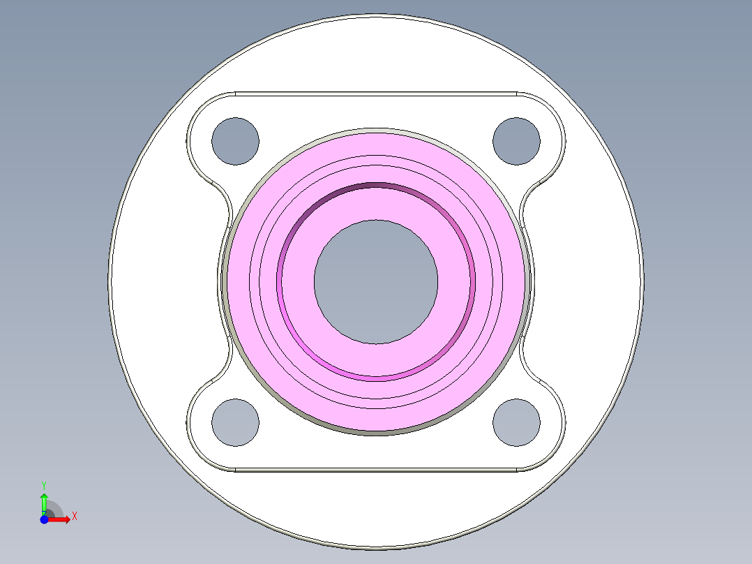 管道手动球阀-水管开关阀-手动阀门User Library-MD52C150DN25-2_MD52C150DN25.FCP前视图