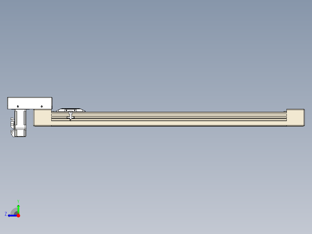 同步带全封闭直线模组TPA-HCB-65S-90-L650-M-C-P10-N3右视图