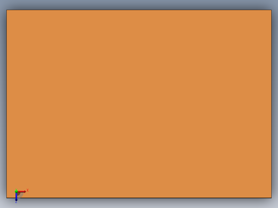 快递储存柜3D模型俯视图