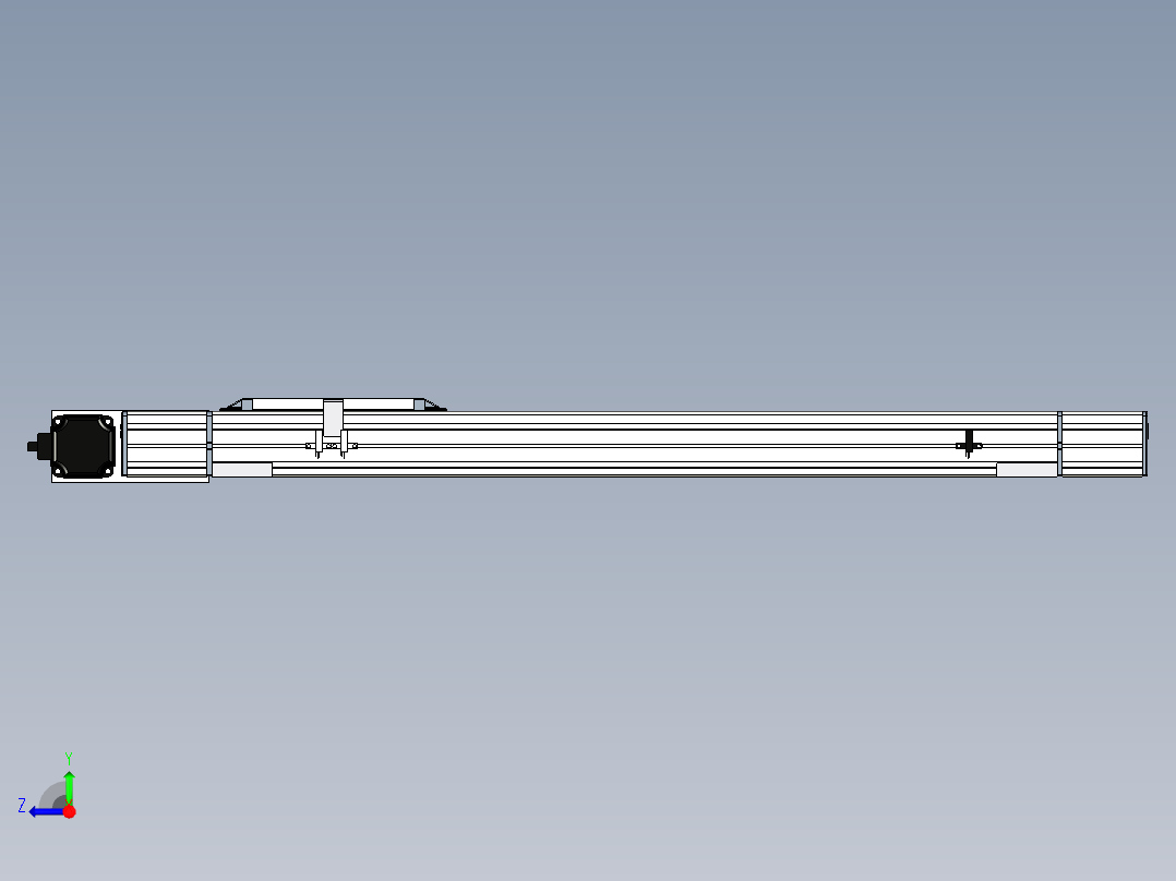 Toyo东佑达直线模组-M65-S-X52-600-L-M40-C4右视图