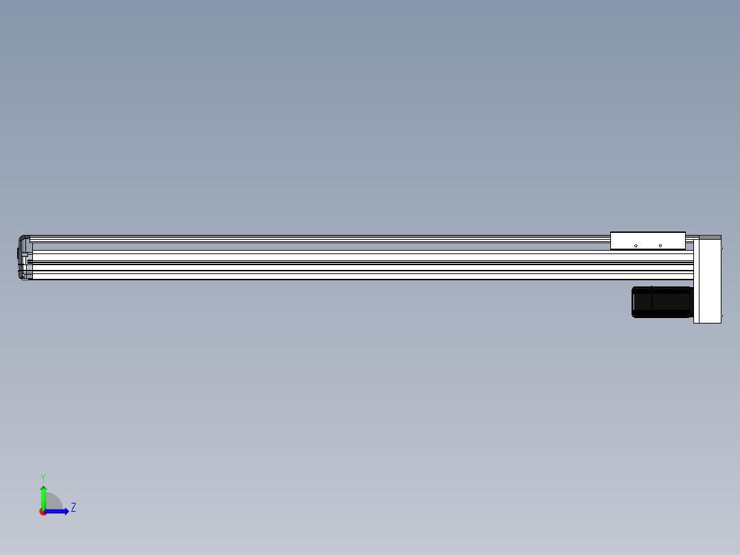 Toyo东佑达直线模组-ETH17-1150-BM-M40左视图