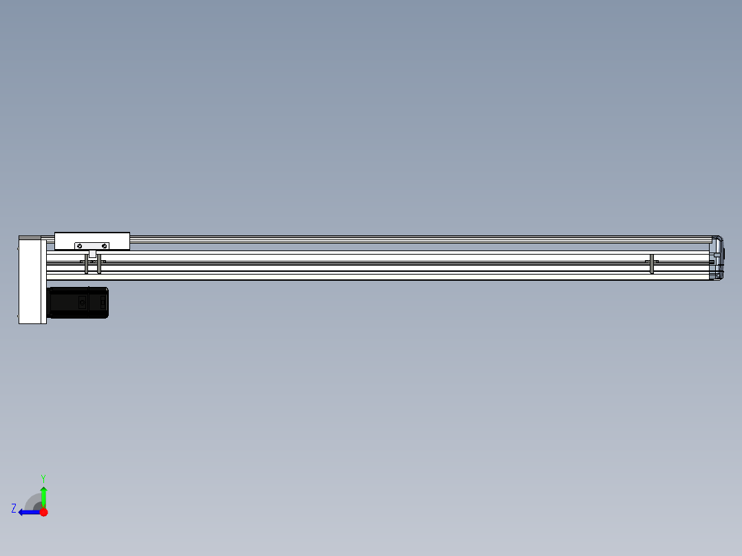 Toyo东佑达直线模组-ETH17-1150-BM-M40右视图