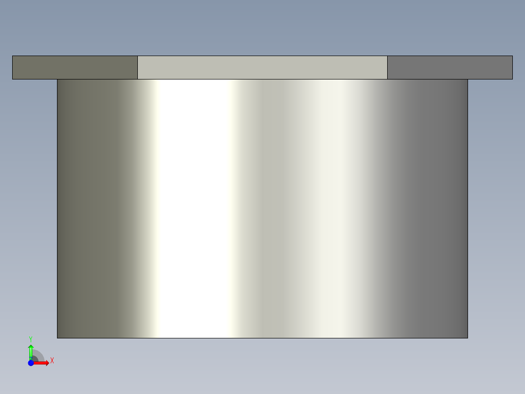 船舶管路系统SeaCor_ReducerBushing_SxSPIG_37J137338_3in x 2in前视图