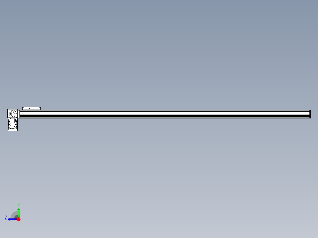 同步带全封闭直线模组TPA-HCB-105D-90-L1750-LP-C-P20-N3右视图