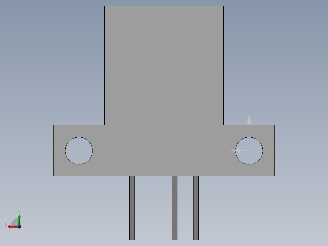 光电开关-EE-SPY402（配接线端子）后视图