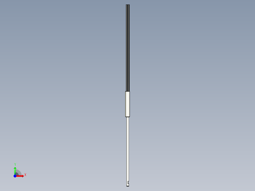 侧视光纤_漫反射型FR-F311-M前视图