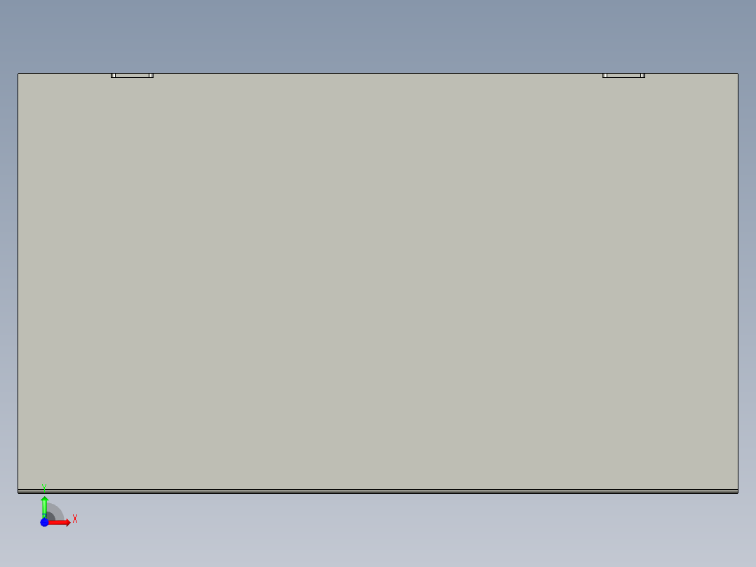 基恩士LS-5001_kc图纸模型前视图