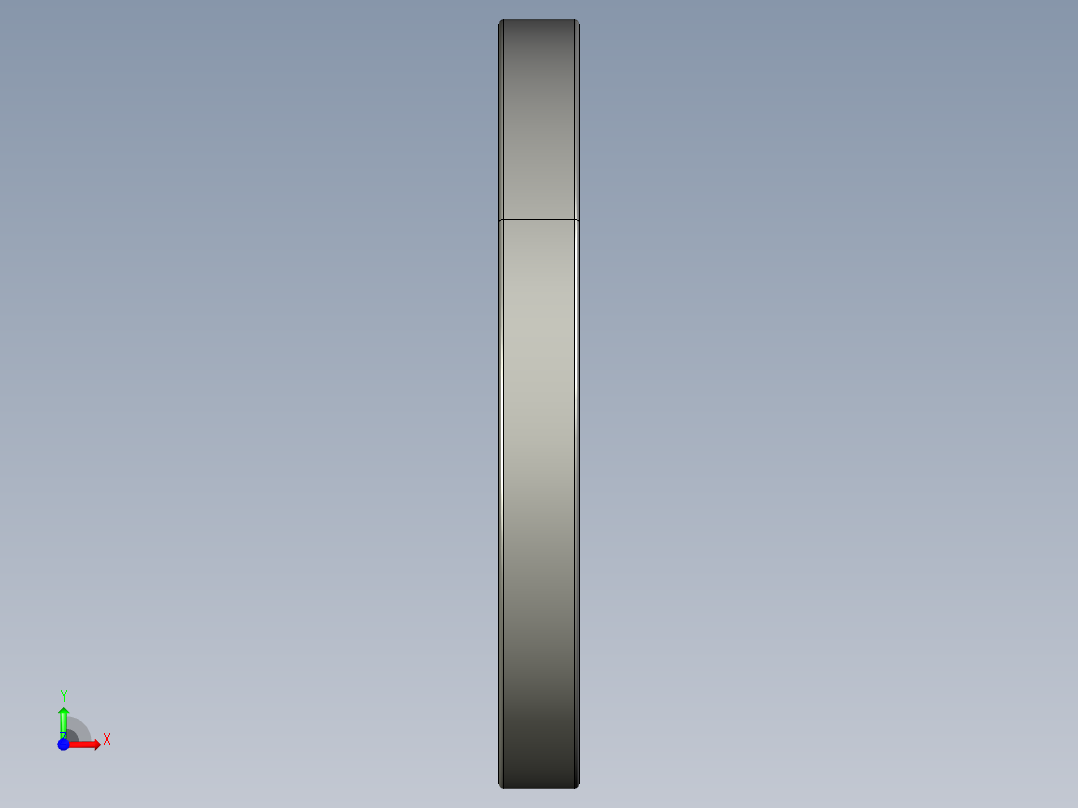 深沟球轴承16032前视图