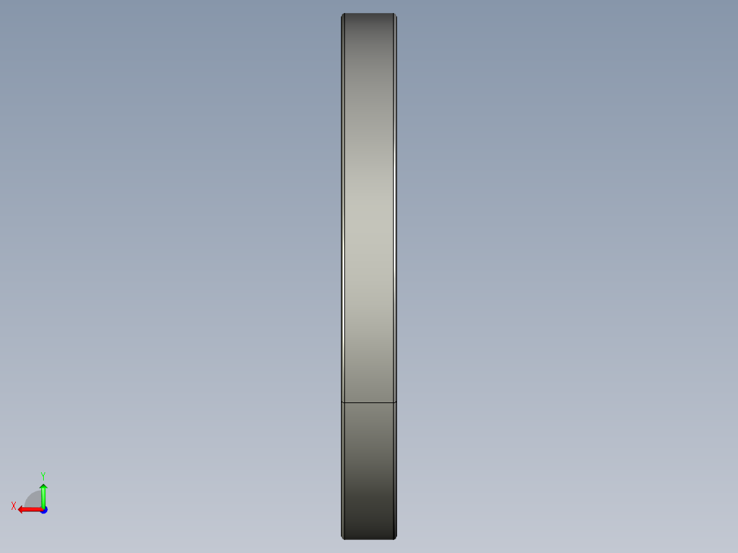 深沟球轴承16032后视图