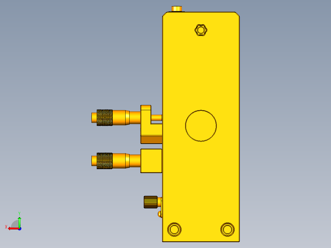 A2003948-显微镜工作台 XYZR后视图