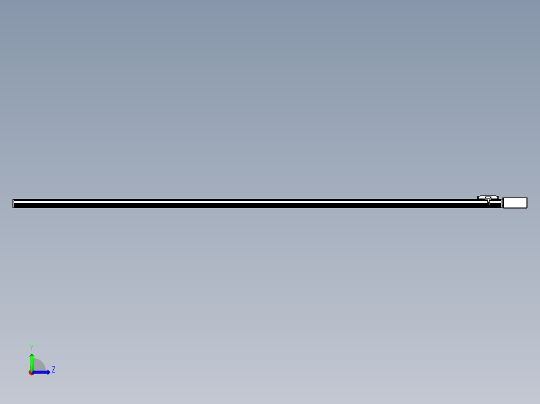 同步带全封闭直线模组TPA-HCB-105D-90-L2850-ML-C-P20-N3左视图