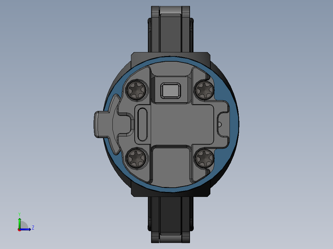 机械手（多连杆4）左视图