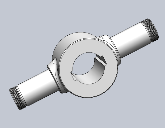 蜗轮蜗杆差动齿轮结构3D图纸 Solidworks设计