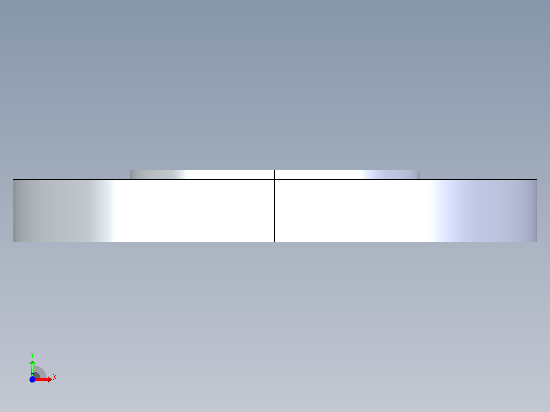 CPVC管件25-Sch80_Blind Flange_9853-030_3in前视图