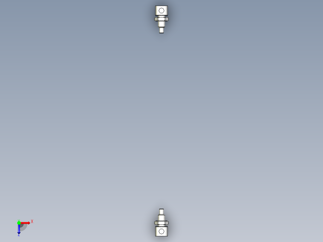 耐高温玻璃光纤_对射型FT-GWY420_3D俯视图